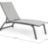 Шезлонг CLEOPAS HIGH CHARCOAL ZH11 SUNBED W-WHE
